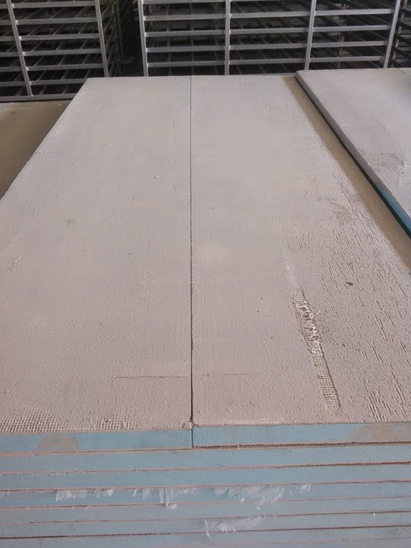 New exterior wall insulation board production line customer case 36